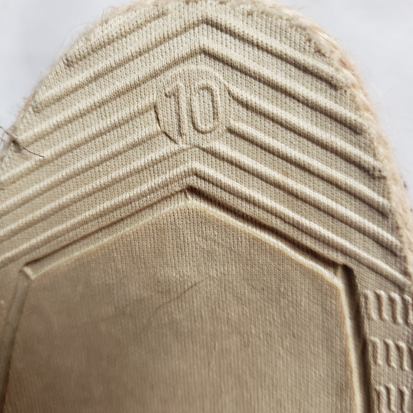 Copelli New York blue purple floral espidrille slip on shoe size 40 - Picture 8 of 8